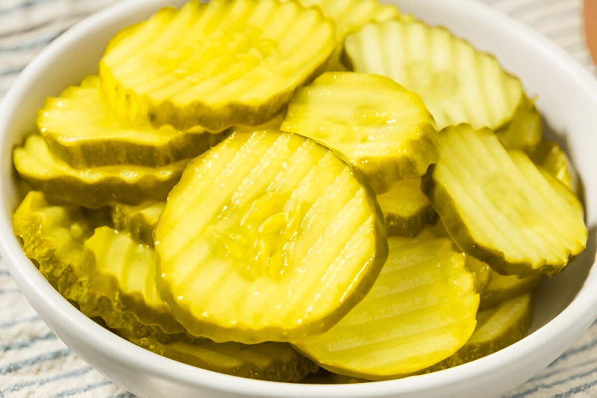 Sliced Gherkins